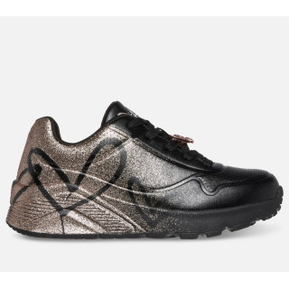 Buty Skechers Uno Lite Junior 310814L-BKRG w serca wygodne | Butys.pl