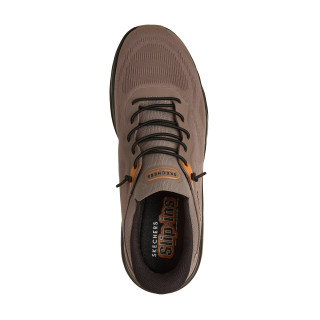 Buty męskie Skechers Slip-ins UNO Glide-Step 183421-BRBK | Butys.pl